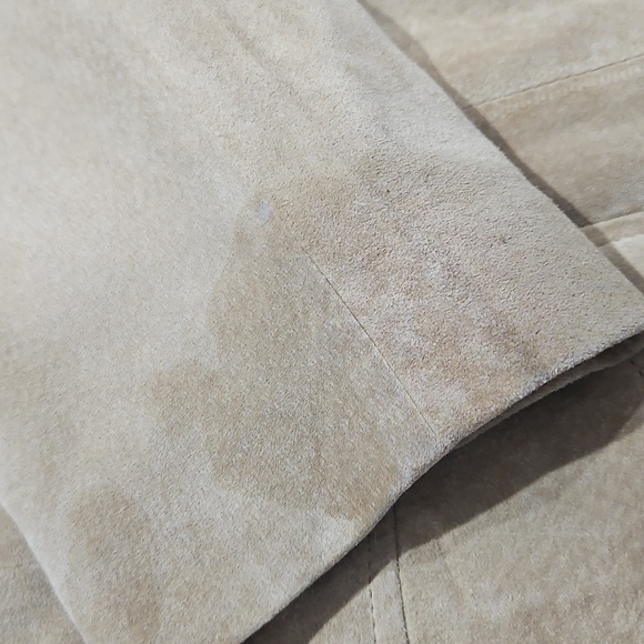 Vintage Mossimo Suede Leather Blazer Jacket - Picture 5 of 6